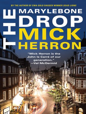 cover image of The Marylebone Drop